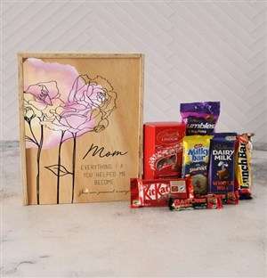 Personalised Chocolate Crate For Mom