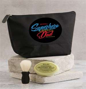 Personalised Super Hero Wash Bag
