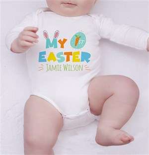 Personalised First Easter Gender Neutral Onesie