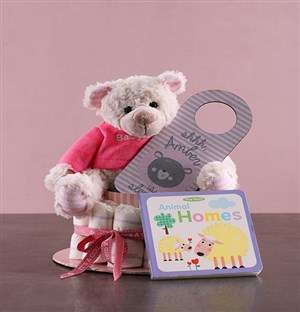 Personalised Baby Girl Nappy Cake
