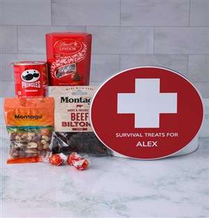 Personalised Survival Gourmet Tin