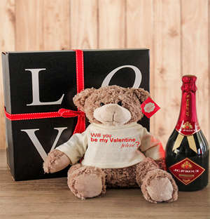Large Personalised Teddy and JC le Roux Duo