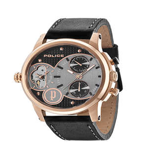 Police Gents Diamondback Multifunctional Watch