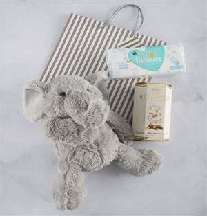 New Baby Nougat and Elephant Gift Bag