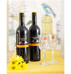 Guardian Peak Shiraz and Merlot Gift Set