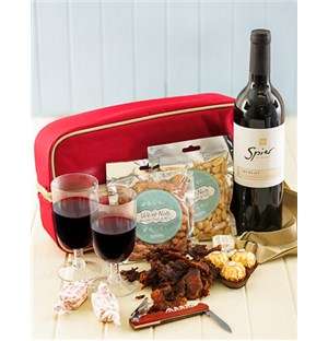 Wine Cooler, Wine and Snacks Hamper