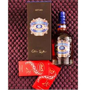 18 year Chivas and Lindt Chocolate