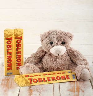 Toblerone and Teddy Hamper