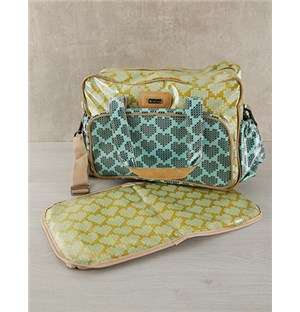 Thandana Turquoise Heart Nappy Bag