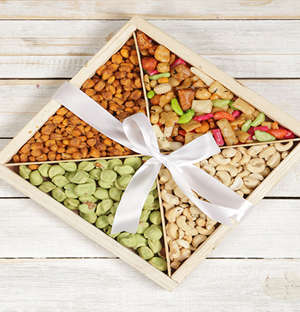 Crate of Hot Nuts