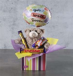 Chocolates and Cuddles Get Well Gift