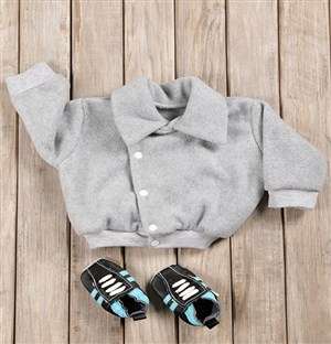 Baby Boy Aviator Jacket and Shoes Gift Set