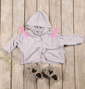 Baby Girl Cardigan and Shoes Gift Set