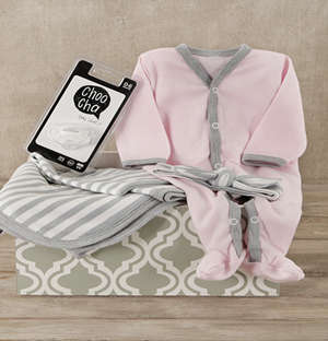 Pink is Me Baby Gift Set