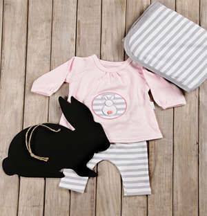 Some Bunny Loves You Baby Girl Gift Set