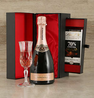 Pongracz Rose and Lindt Box