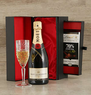 Moet and Lindt Box