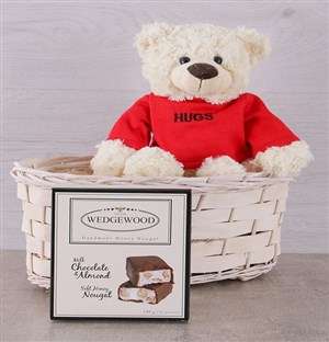 Teddy Hugs Basket