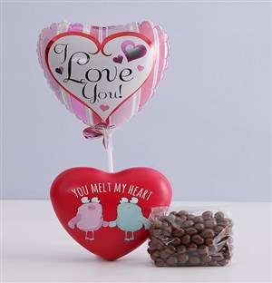 You Melt My Heart Chocolate Tin Hamper
