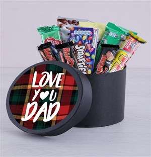 Love You Dad Chocolate Hat Box