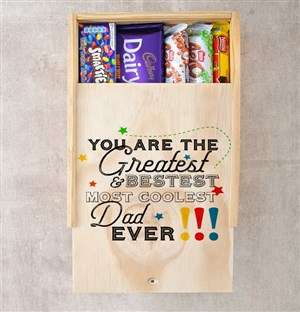 Greatest Dad Ever Chocolate Tray