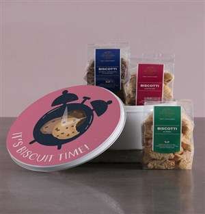 Biscuit Time Gourmet Cookie Tin