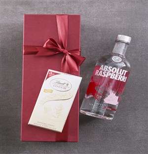 Red Box of Absolut Raspberry