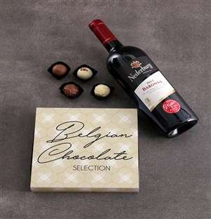 Red Wine and Truffle Box