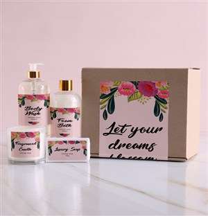 Blossom Bath Kraft Gift Set