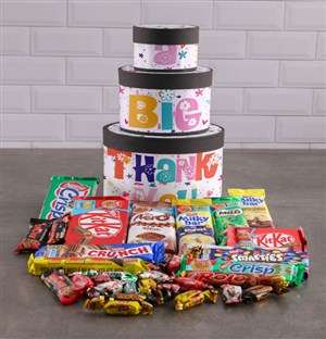A Big Thank You Wrap Around Chocolate Tower Box