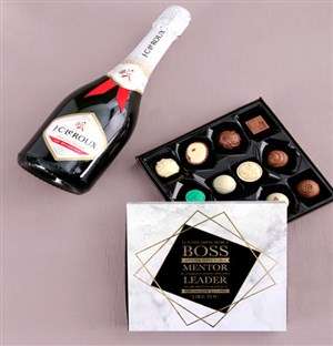 Boss Mentor Alcohol Truffle Box
