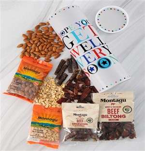 Get Well Soon Biltong And Nuts Tube