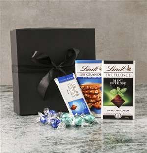 Glorious Green And Black Chocolate Box