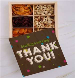 Thank You Fruit And Nuts Treasure Box