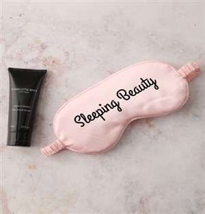 Pink Sleeping Beauty Eye Mask Hamper