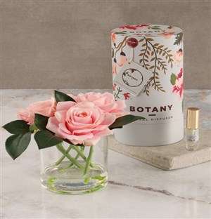 Botany Large Pink Silk Rose Diffuser