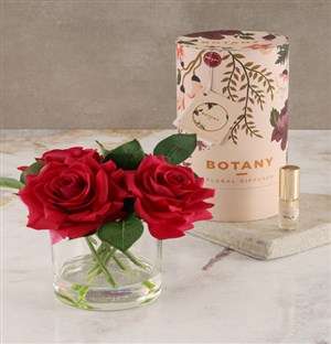 Botany Large Red Silk Rose Diffuser