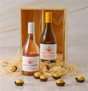Haute Cabriere and Ferrero Rocher Gift Box