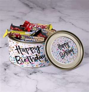 Happy Birthday Treat Tin