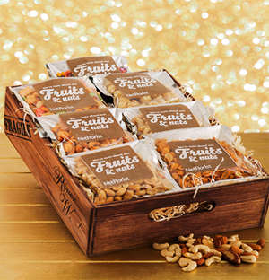 Christmas Crate of Assorted Nuts