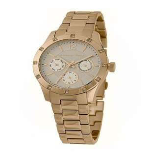 Sissy Boy Ladies Champagne Dial Couture Watch