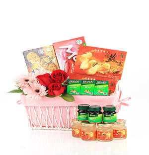 Pink of Health Get Well Basket