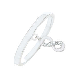 Silver Infinity Ring SSRG202