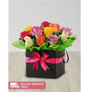 Mixed Roses in a Black Box