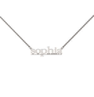 Memi Personalised Willa Name Necklace