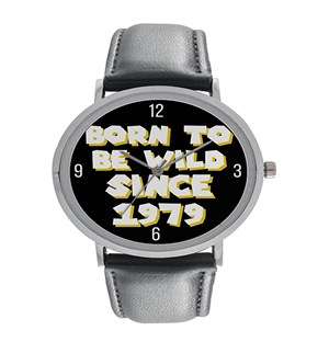 Personalised Born To Be Wild Digitime Watch