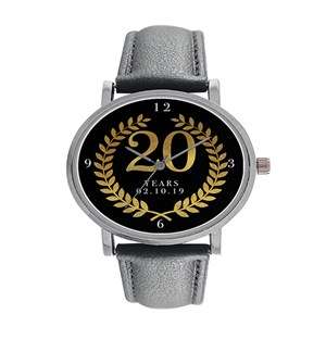 Digitime 20 Years Personalised Date Watch