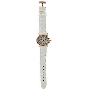 Digitime Spice White and Rosegold Watch
