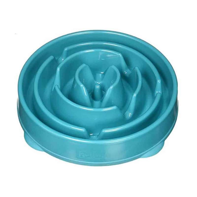 Killer Deals Healthier Pet Nutrition Fun Interactive Slow Feeder Dog Bowl (Small)