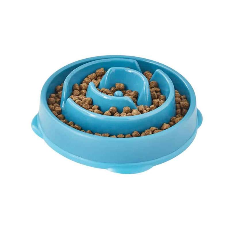 Killer Deals Healthier Pet Nutrition Fun Interactive Slow Feeder Dog Bowl (Small)